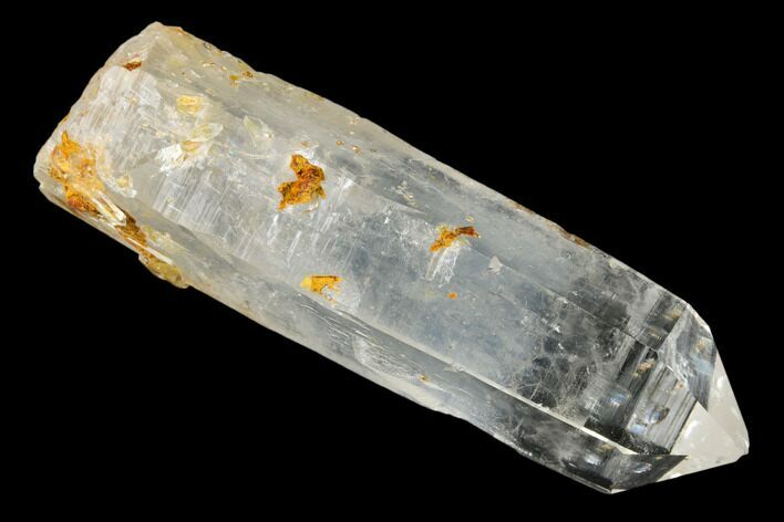 Long, Blue Smoke Quartz Crystal - Colombia #174792